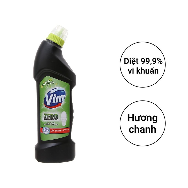 Vim Zero 750ml hương chanh