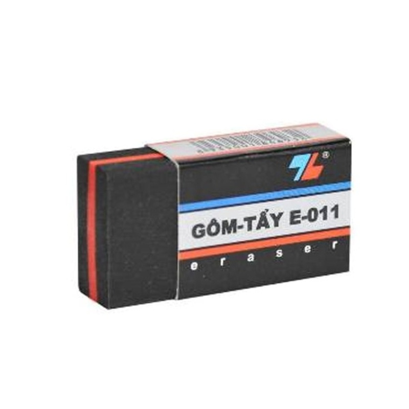 Tẩy gôm Thiên Long E-011 màu đen