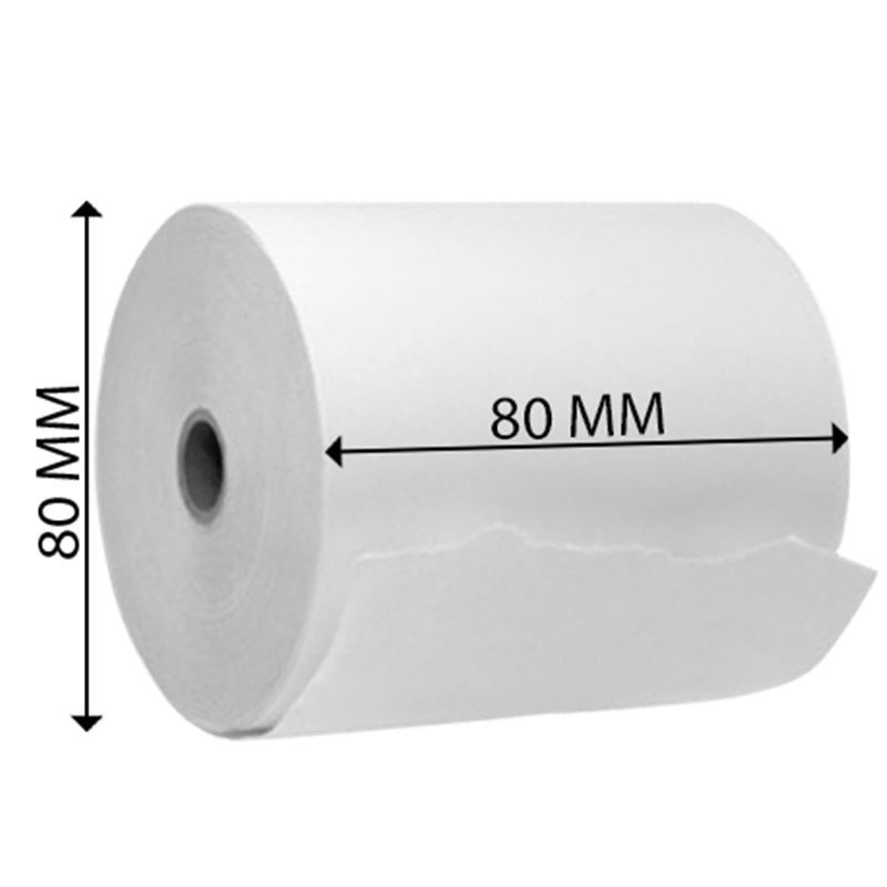 Giấy in nhiệt OJI Paper k80 Ø 45mm