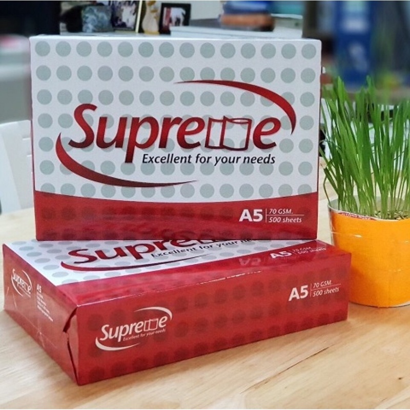 Giấy a5 Supreme 70gsm