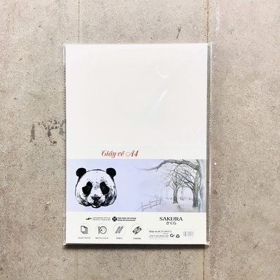 Giấy vẽ Sakura A4 20 tờ