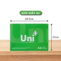 Giấy A4 Uni Plus 72 gsm