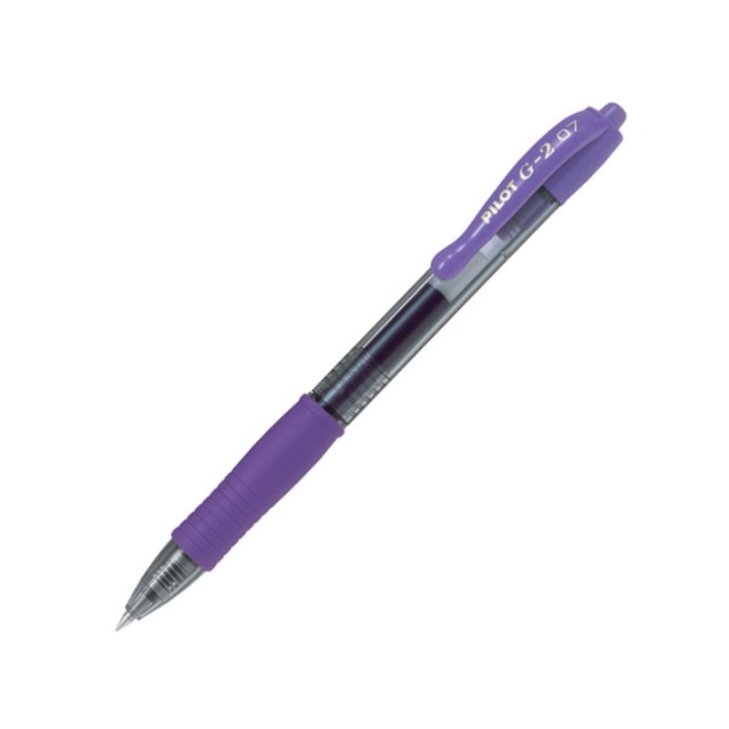 Bút gel Pilot G2-07 mực tím