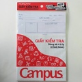 Giấy kiểm tra Campus cấp 1 4 ô ly