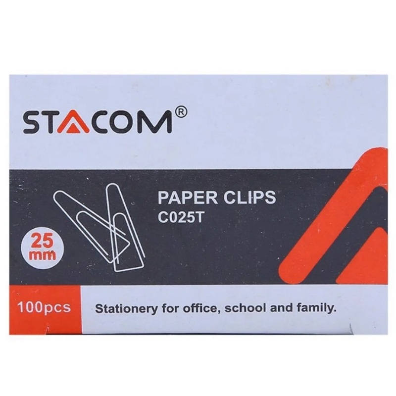 Ghim kẹp giấy tam giác Stacom C025T