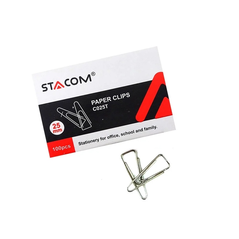 Ghim kẹp giấy tam giác Stacom C025T