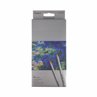 Chì màu Marco 24 màu hộp giấy