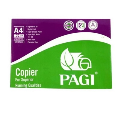 Giấy Pagi 70gsm A4 màu xanh