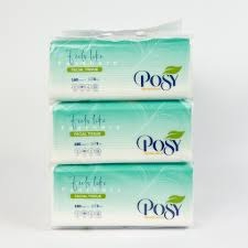 Giấy ăn Posy Rút Lụa 180 tờ 3 lớp