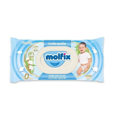 Giấy khăn ướt Molfix