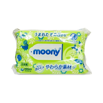 Khăn ướt Moony 80 tờ