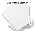 Giấy Ivory 250gsm A4