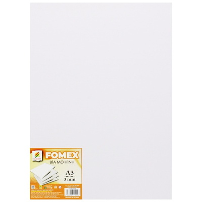 Bìa Mô Hình Fomex A3 3 mm 114056