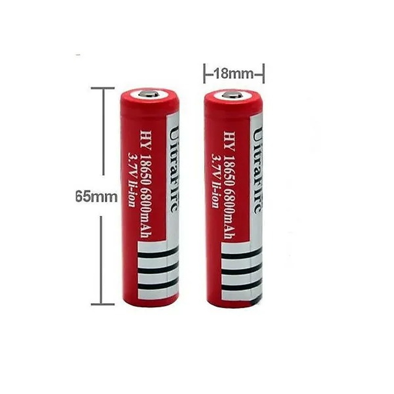 Pin 18650 UltraFire 6800mAh có thể chịu được va đập nhẹ mà không bị hỏng hóc