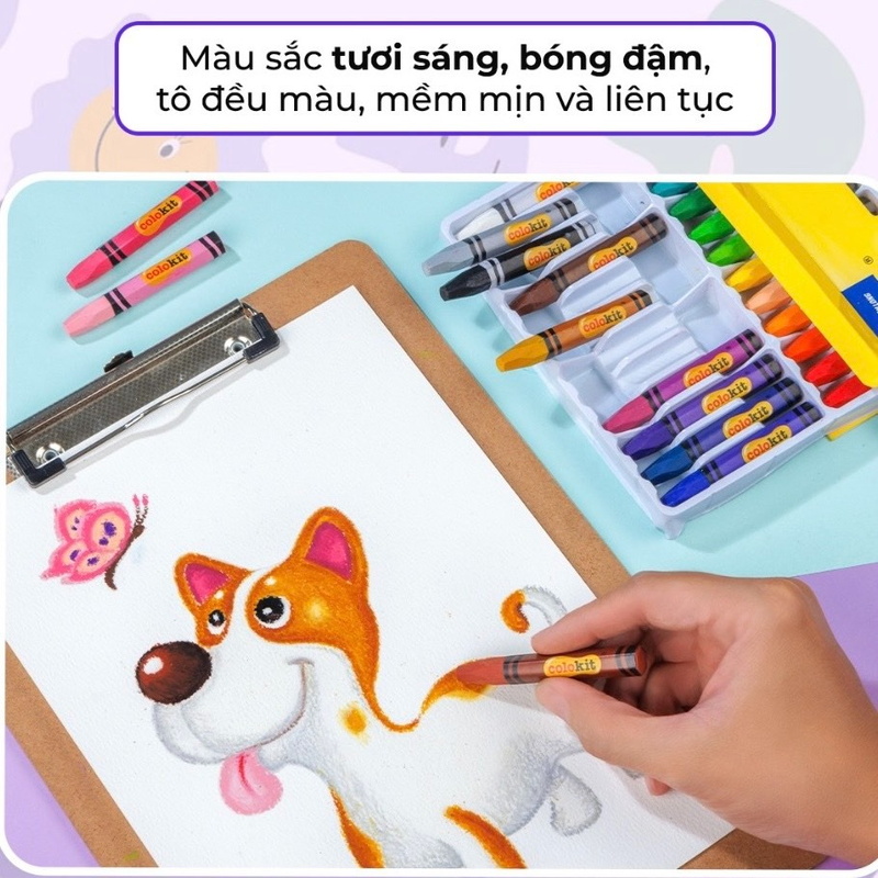 Màu sáp dầu Colokit