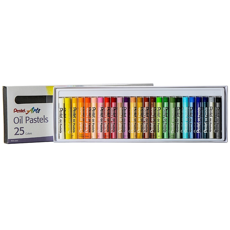 Sáp dầu Pentel 25 màu Oil Pastel 