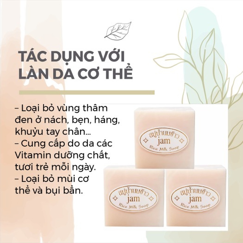 Bánh Xà Phòng Gạo Thái Lan