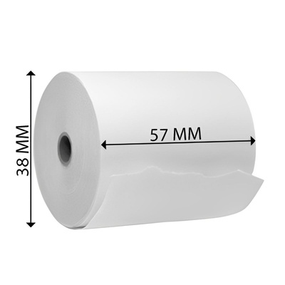 Giấy nhiệt khổ 57mm (Ø 38mm)