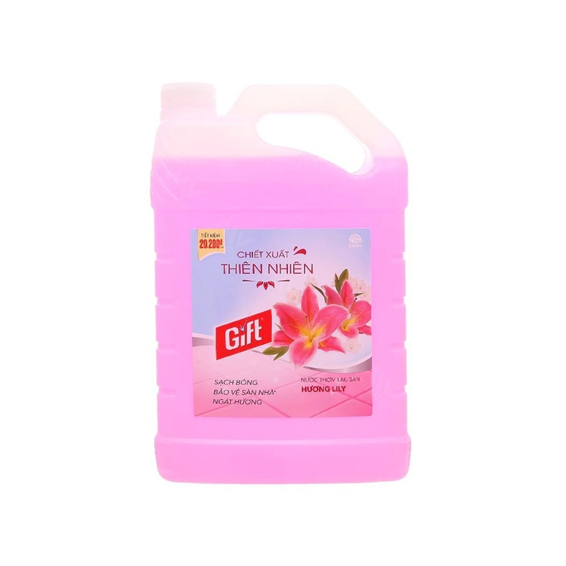 Nước lau sàn Gift 4kg Hương Lily