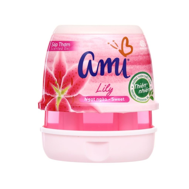 Sáp thơm nhà tắm Ami sở hữu công thức khử mùi hiệu quả và khả năng tạo hương thơm dịu nhẹ