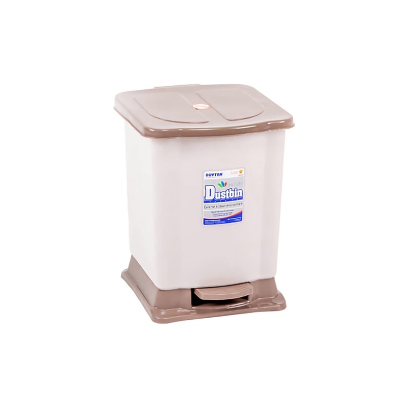 Thùng rác mini có nắp bật bề mặt nhẵn mịn, dễ vệ sinh sau khi sử dụng