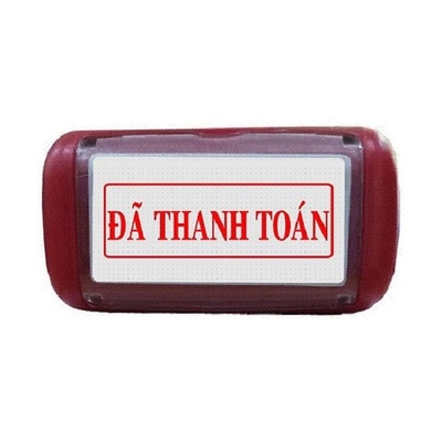 Con dấu đã thanh toán