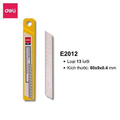 Lưỡi dao nhỏ Deli E2012