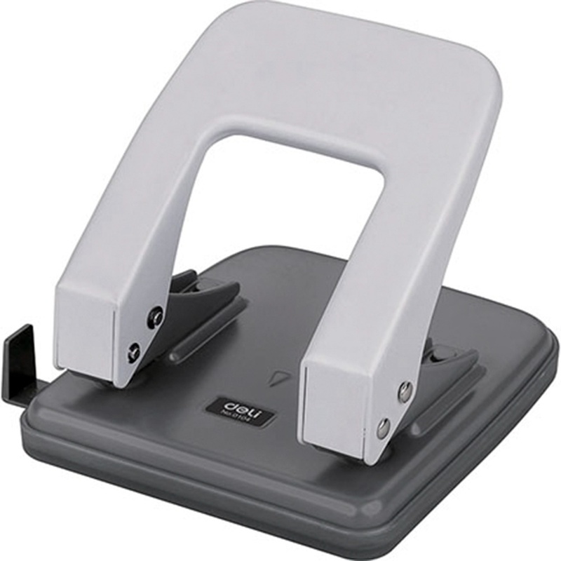 Đục lỗ trung 104 Deli 35 tờ căn chỉnh tích hợp giúp đục chính xác theo chuẩn