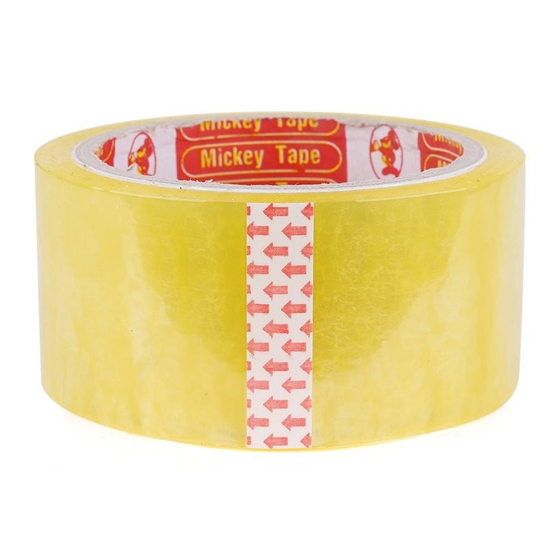 Băng dính trong 5cm 200ya chịu lực tốt, kháng ẩm hiệu quả