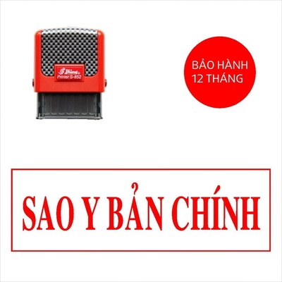 Con dấu sao y bản chính