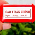 Con dấu sao y bản chính