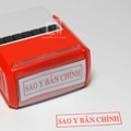Con dấu sao y bản chính