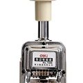 Dấu nhảy số tự động 6 số Deli 7506