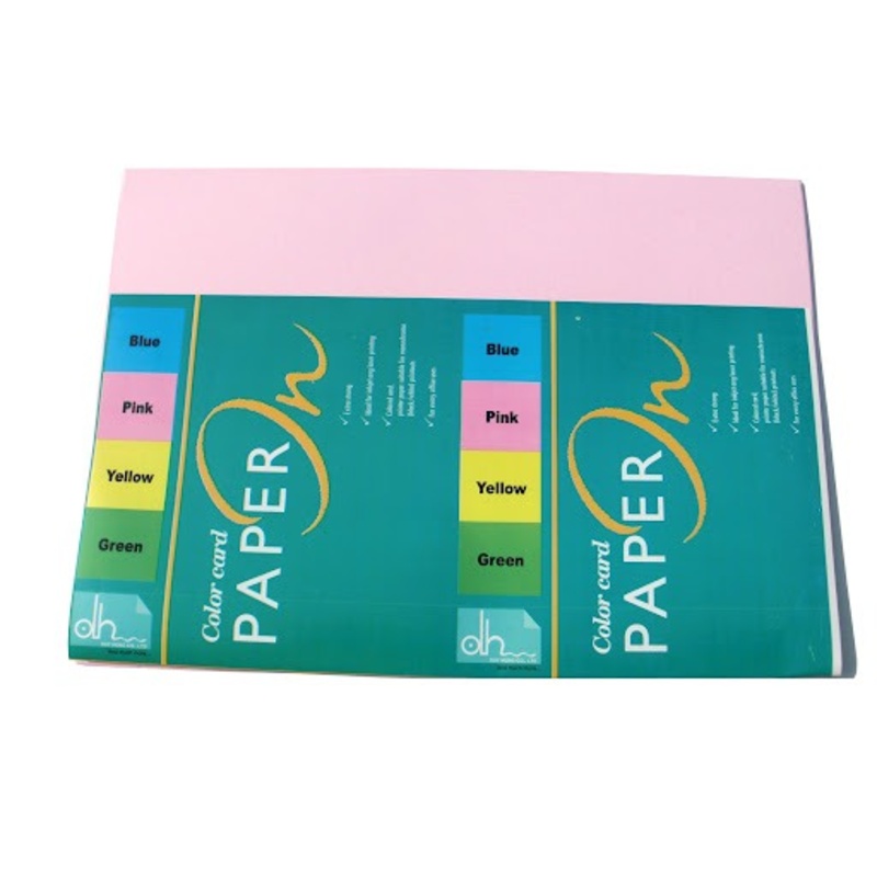 Bìa màu A3 Paperone 160gsm màu sắc đa dạng và dễ cắt dán