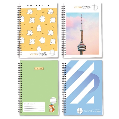 Sổ lò xo A5 Caro Ocean 200 trang