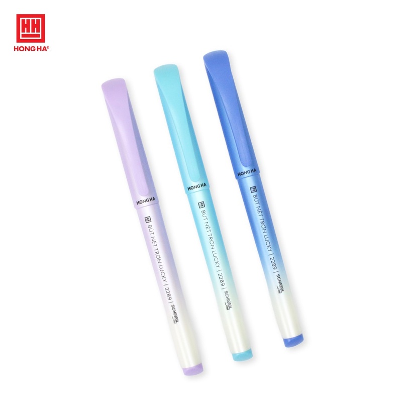 Bút máy nét trơn Lucky Hồng Hà 2289 hai đầu bút thông minh