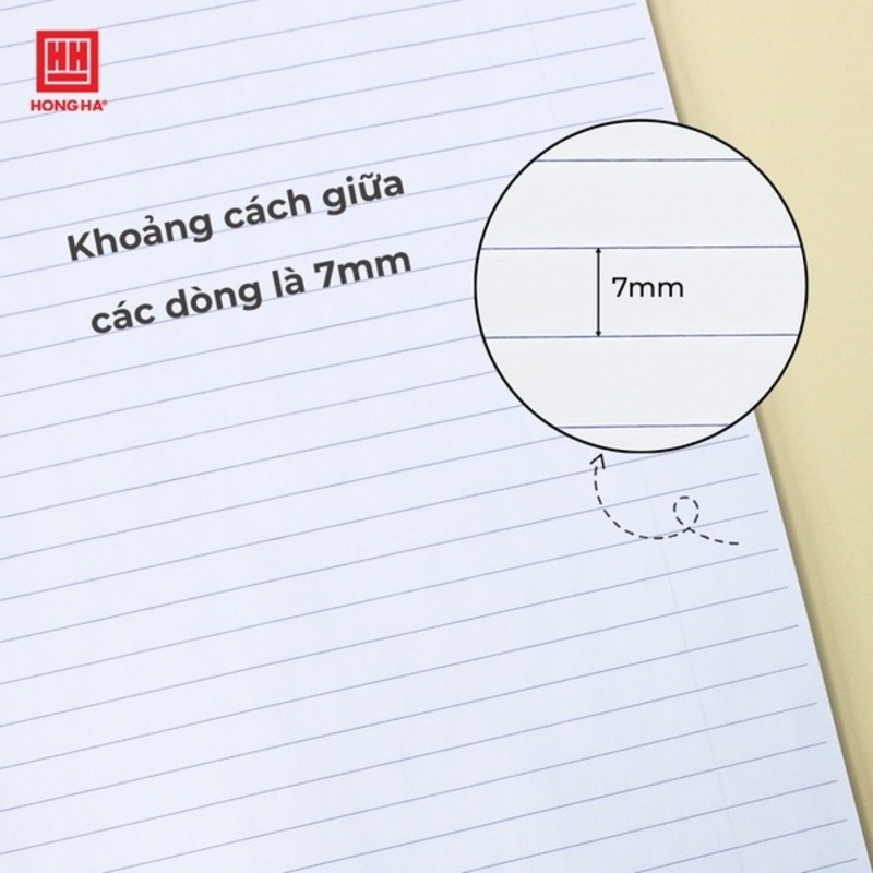 Giấy thếp kẻ ngang A4 4972 bề mặt mịn, hạn chế tắc mực