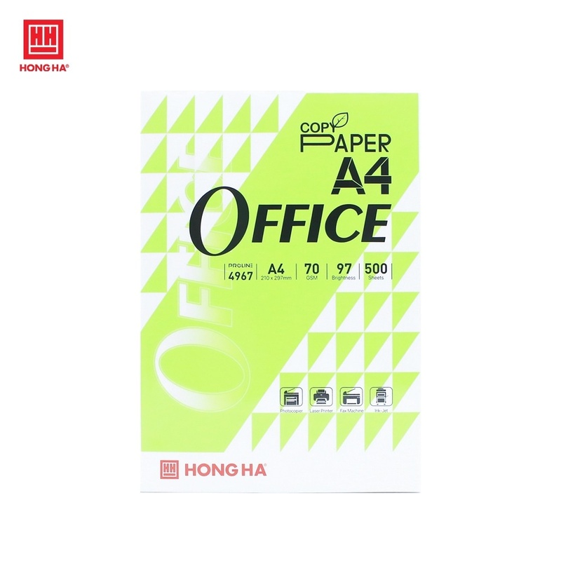 Giấy Copy Paper Hồng Hà A4 70gsm 4967