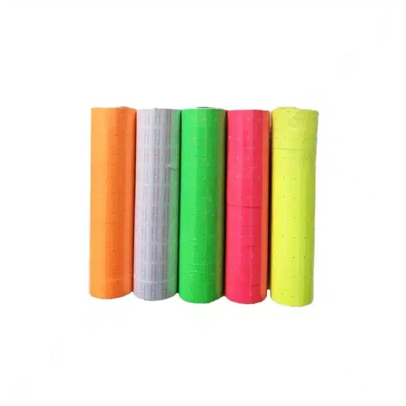 Băng dính dán giá màu bám dính cực tốt trên nhựa, kính, kim loại, giấy