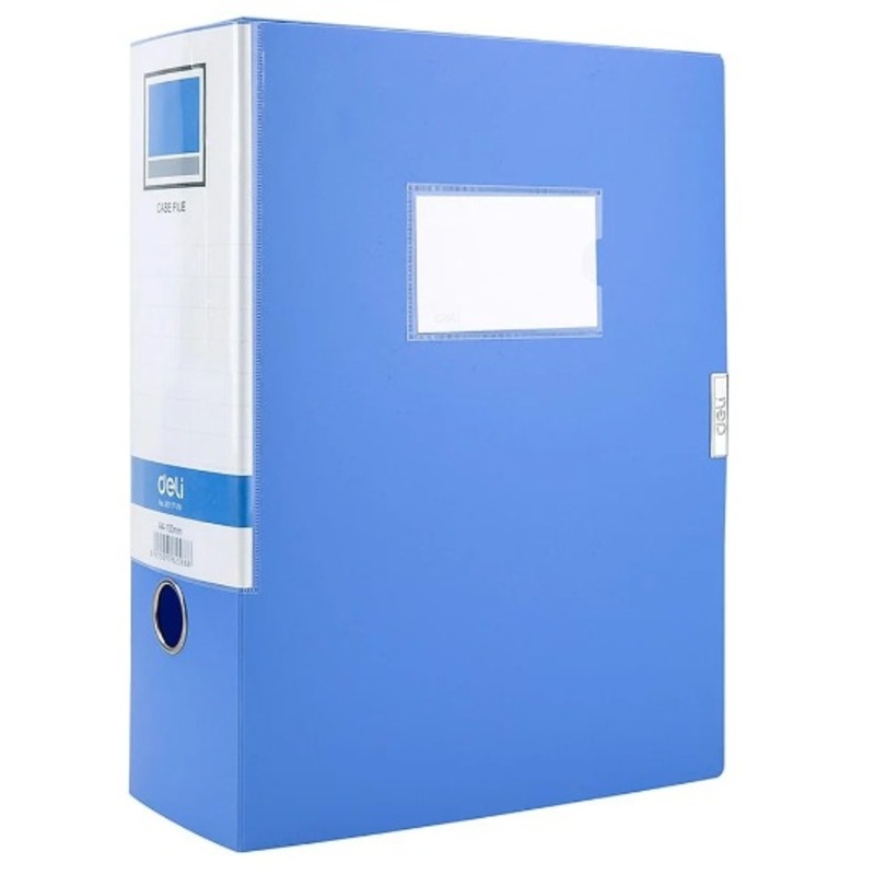 File hộp gấp A4 10cm Deli