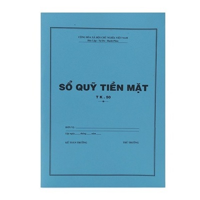 Sổ quỹ tiền mặt