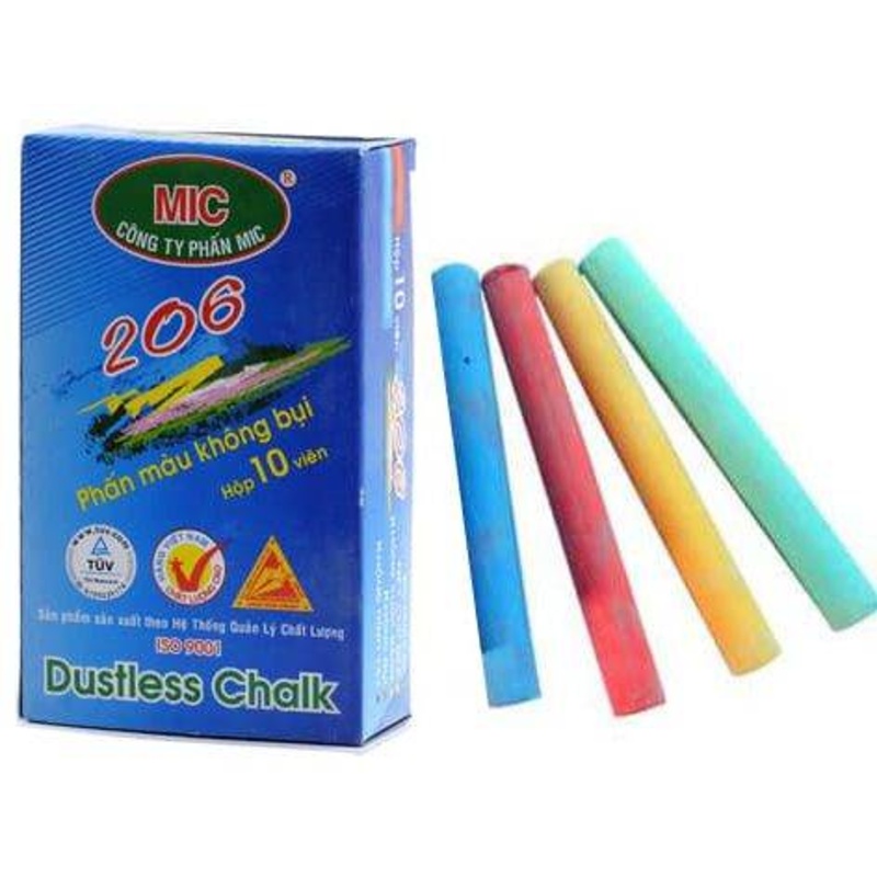 Phấn mầu mic 10 viên