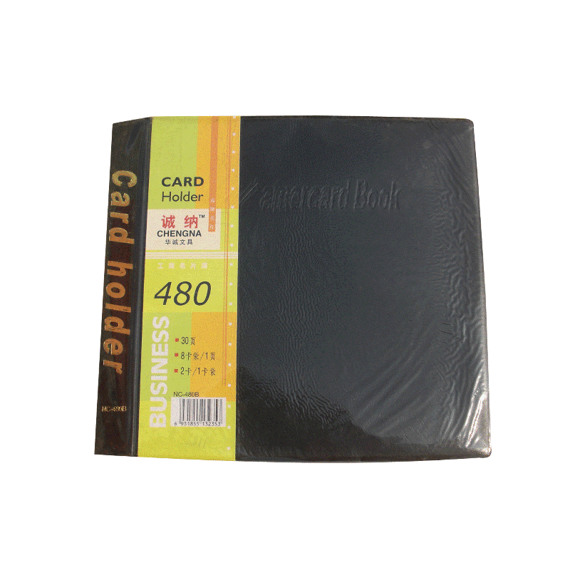 Sổ name card 480T bìa dày, giữ form khi sử dụng lâu