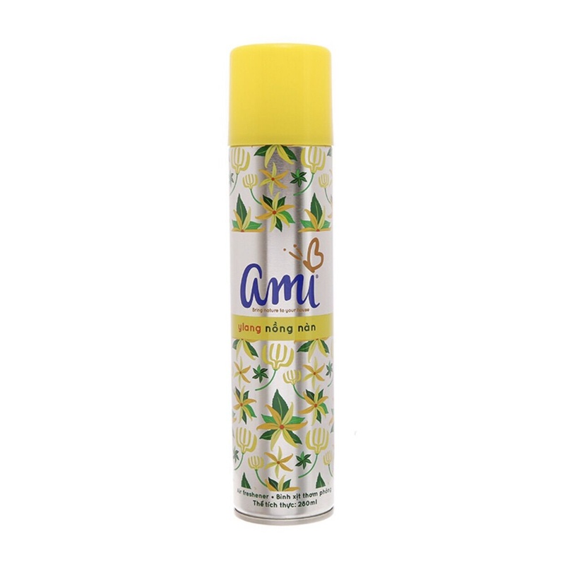 Xịt phòng Ami 280ml hương hoa & thảo dược