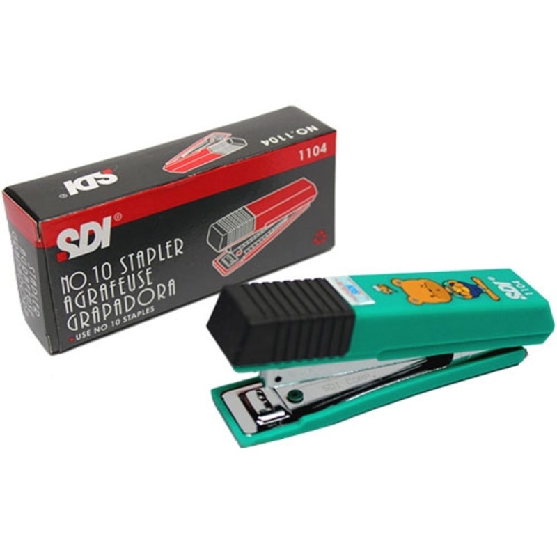 Bấm kim số 10 SDI thiết kế nhỏ gọn, có chống trượt dễ cầm nắm