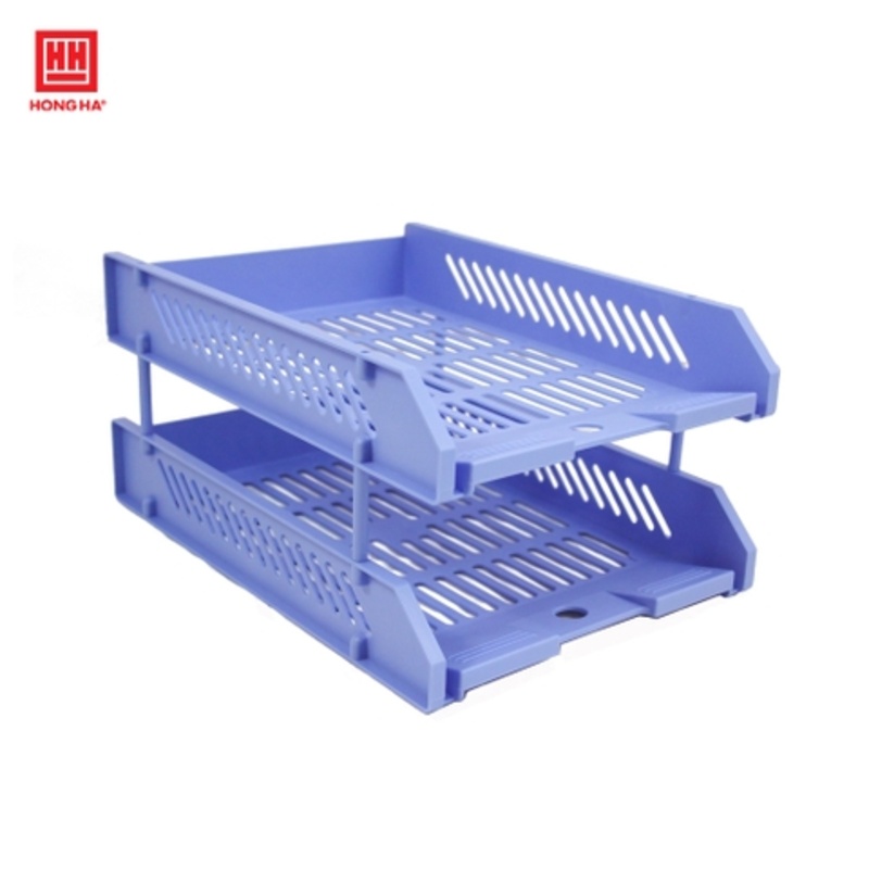 Khay nhựa 2 tầng A4 Hồng Hà
