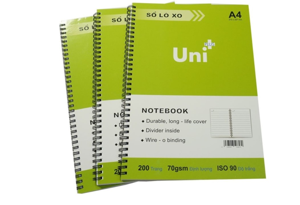 Sổ lò xo Uni Plus