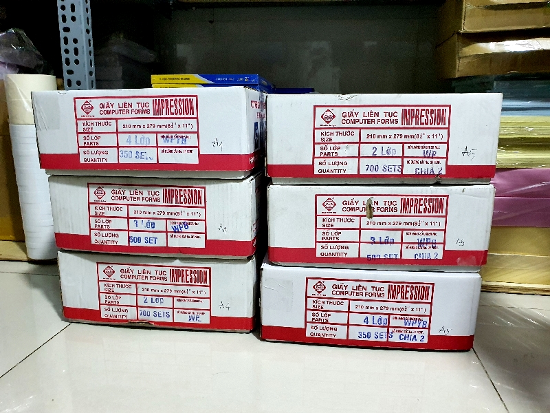 Giấy in liên tục Liên Sơn - Thương hiệu giấy in uy tín hàng đầu Việt Nam