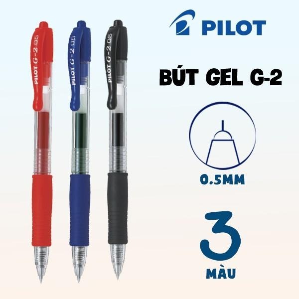 Bút bi gel G2 mực xanh Pilot