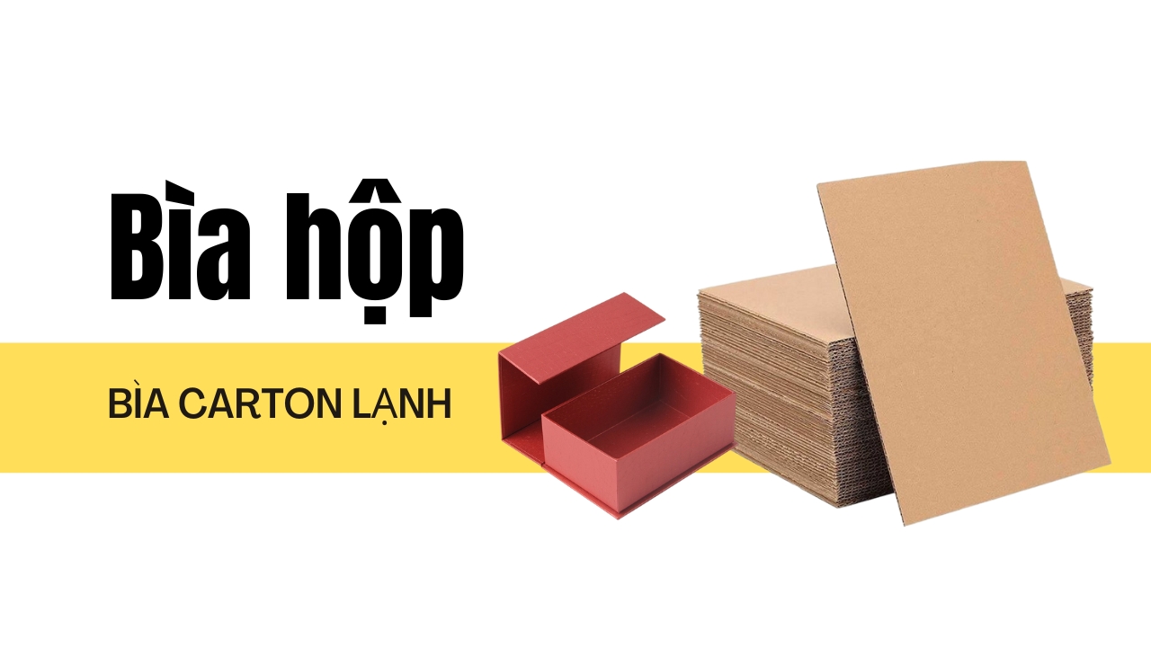 Bìa hộp là gì? Các mẫu bìa carton lạnh đựng hồ sơ đẹp nhất